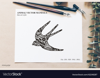 animal mandala line art style animal mandala line art style