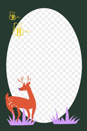 Animal, nature png doodle frame, | Free PNG - rawpixel