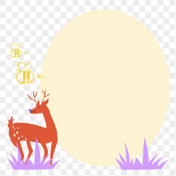 Animal, nature png frame sticker, | Free PNG - rawpixel