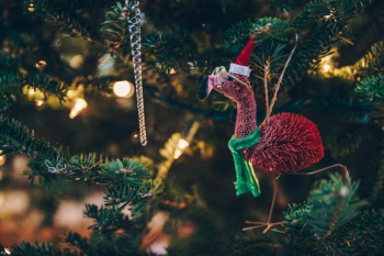 Animal Ornament On Tree