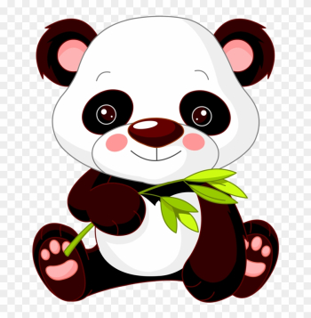 Animals - Baby Panda Clipart Animals - Baby Panda Clipart