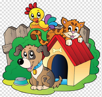 Animals on yard , Rescue dog Cat Animal shelter , Animal house transparent background PNG clipart