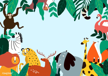 Animals theme template vector illustration | Free stock vector - 477032
