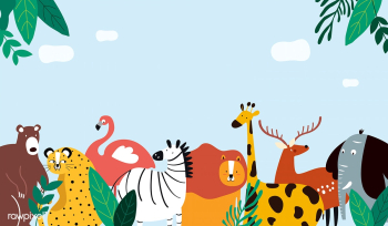 Animals theme template vector illustration | Free stock vector - 477051