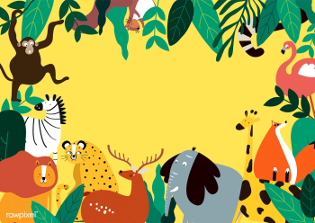 Animals theme template vector illustration | Free stock vector - 477072