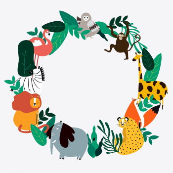 Animals theme template vector illustration | Free stock vector - 477120