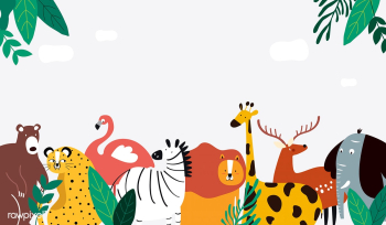 Animals theme template vector illustration | Free stock vector - 477133
