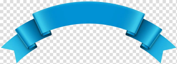 Animated blue ribbon illustration, Banner Pink , Banner Blue transparent background PNG clipart