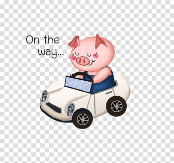 Animated cartoon Animation, Japan and South Korea cute piglets transparent background PNG clipart