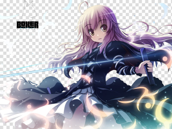 Anime character wearing black dress transparent background PNG clipart Anime character wearing black dress transparent background PNG clipart