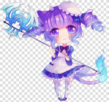 Anime Chibi Digital art, Anime transparent background PNG clipart