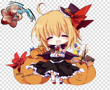 Anime Chibi Halloween Mangaka Kawaii, Anime transparent background PNG clipart Anime Chibi Halloween Mangaka Kawaii, Anime transparent background PNG clipart