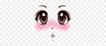 Anime Collection │ Blush - Face Png Roblox Blush