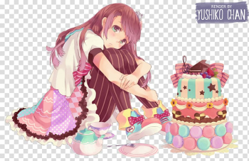 Anime Mangaka Girl, Anime transparent background PNG clipart Anime Mangaka Girl, Anime transparent background PNG clipart