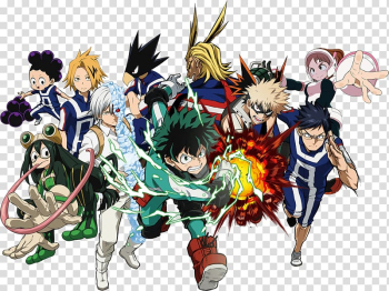 Anime Mangaka My Hero Academia, Anime transparent background PNG clipart