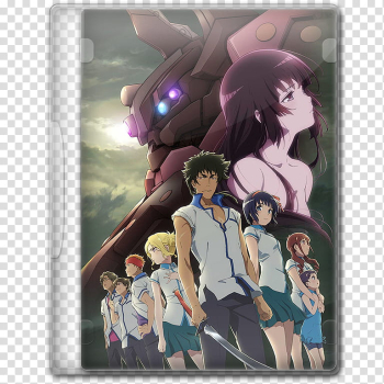Anime  Spring Season Icon , Kuromukuro, v, mecha anime folder icon transparent background PNG clipart