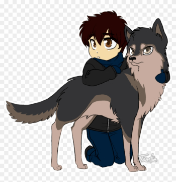Anime Wolves Bad Boy You - Boy And His Wolf Anime Wolves Bad Boy You - Boy And His Wolf