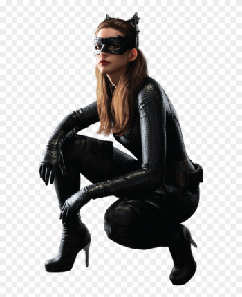 Anne Hathaway Cat Woman - Dark Knight Rises Catwoman Png ...