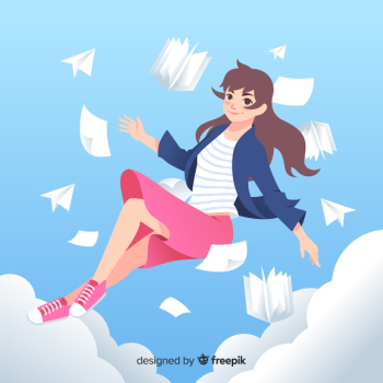 Antigravity people background Antigravity people background