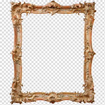 Antike Rahmen & Antiquitäten Frames graph Rigid frame, Rococo frame transparent background PNG clipart