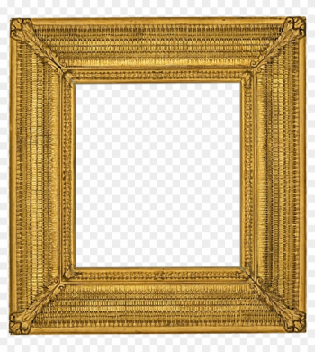 Antique Bamboo And Wicker Frame By Jeanicebartzen27 - Traditional Golden Frame