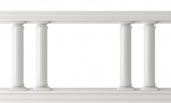 Antique columns set, figured pillars balustrade Free Vector Antique columns set, figured pillars balustrade Free Vector