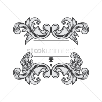 Antique frame