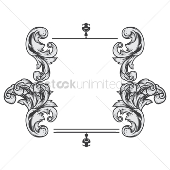 Antique frame