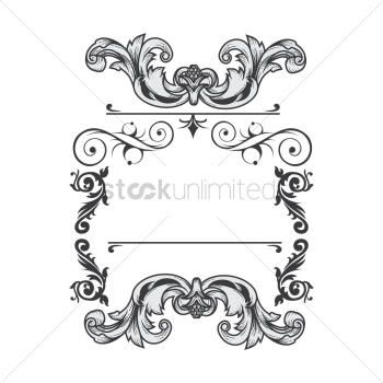 Antique frame