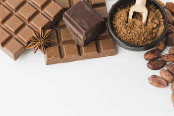 Appetizing chocolate with copy space Free Photo Appetizing chocolate with copy space Free Photo