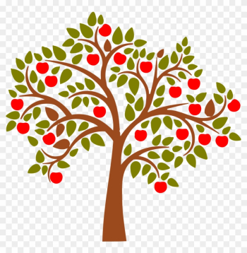 Apple Clipart Tre - Apple Tree Vector Png