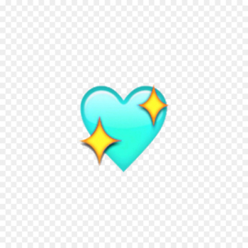 Apple Color Emoji Heart iPhone X Sticker - blushing emoji Apple Color Emoji Heart iPhone X Sticker - blushing emoji