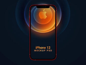 Apple iPhone 12 Mockup PSD