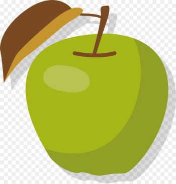 Apple Manzana verde Clip art - Ripe green apple Apple Manzana verde Clip art - Ripe green apple