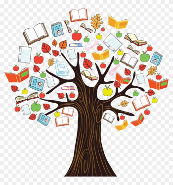 Apple School Tree - Educational Tree