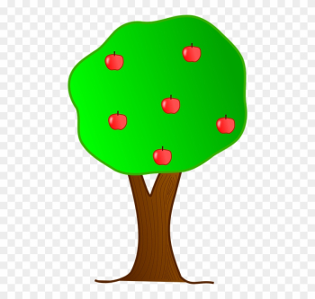 Apple Tree Apples Fruit - Cartoon Trees With Apples Apple Tree Apples Fruit - Cartoon Trees With Apples