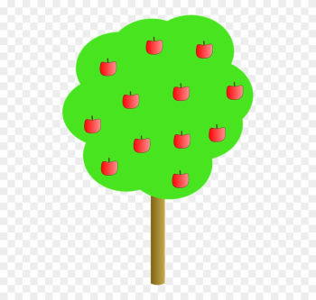 Apple Tree Clip Art Free Vector - Apple Tree Clip Art