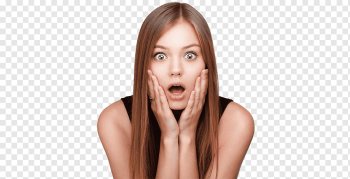 Apple Triad Nerd Herd, surprised, face, computer, girl png