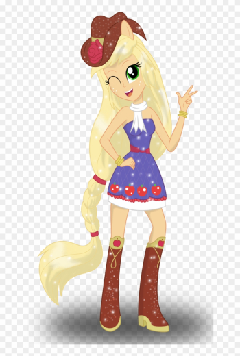 Applejack Equestria Girls Dress - Equestria Girls Applejack Transformation
