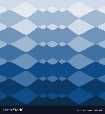 Aqua blue abstract background smooth wavy shapes vector image Aqua blue abstract background smooth wavy shapes vector image