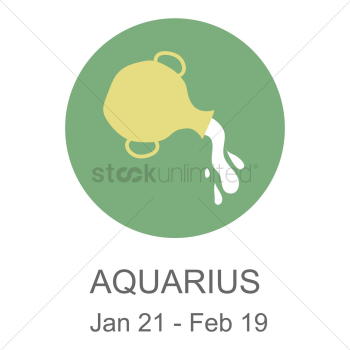 Aquarius zodiac sign Aquarius zodiac sign