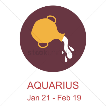 Aquarius zodiac sign Aquarius zodiac sign