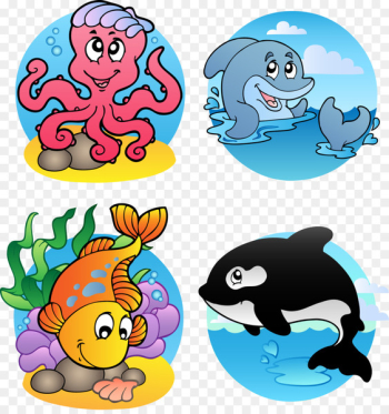 Aquatic animal Drawing Clip art - Vector whale Aquatic animal Drawing Clip art - Vector whale