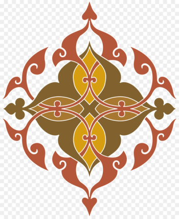 Arabesque Ornament Drawing - Islamic Background Arabesque Ornament Drawing - Islamic Background