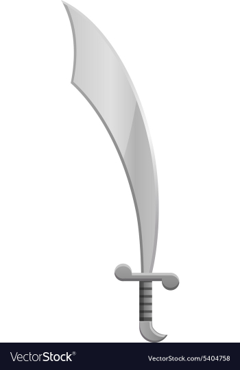 Arabian sword vector image Arabian sword vector image