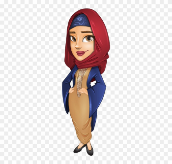 Arabic Girl Character