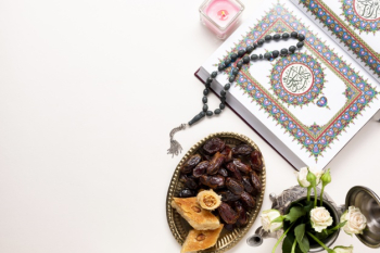 Arabic spiritual arrangement flat lay Free Photo Arabic spiritual arrangement flat lay Free Photo