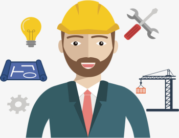 Architectural Engineering Designer, Vector Material, Engineer ...