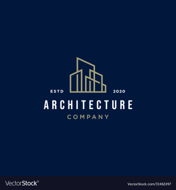 architecture minimalist logo design