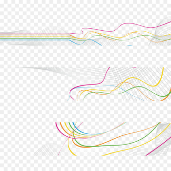 Area Pattern - Color wave line Area Pattern - Color wave line